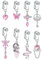 Kakonia 8Pcs 14G Faux Piercing Nombril Acier Chirurgical pour Femme Serpent/Coeur/Papillon/CZ Clip sur Piercing Nombril Dangle Non Percé Faux Piercing Bijoux