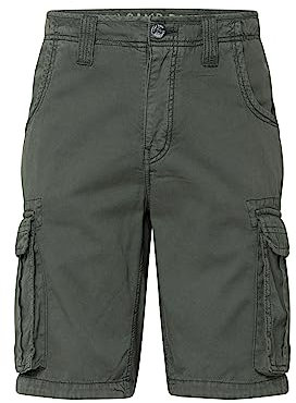 Camp David Herren Cargohose dunkelgrün XXXL
