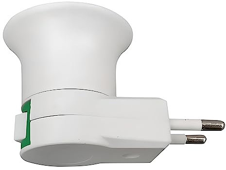 Retoo Portalampada E27 senza cavo, per lampadina, lampada da parete, adattatore per lampada da cucina, convertitore adattatore da lettura, lampada da parete, filettatura con lampadina