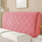 KAYBTNT Bett Kopfteil Bezug, Weicher Stretch Bed Headboard Cover, Staubdicht Waschbar Bettkopfteil Husse, Universell Verdicken Kopfteilbezug überzug für Full Twin Queen King,Rose,180cm