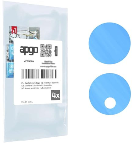 apgo Protector de lente 4x Protector de lente de cámara híbrido para TCL 40 NXTpaper, protección de cámara, protector de lente de cámara 9H