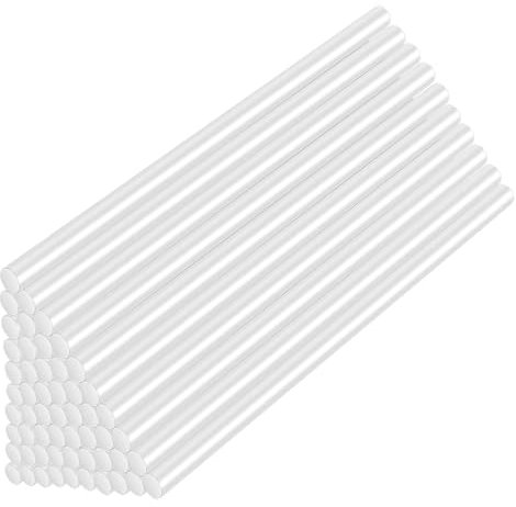 NTEK Hot Melt Glue Sticks, Strong Adhesive Hot Glue Gun Sticks, Glue Sticks Electric Gun Craft Tool for All-Temp Glue Guns, Multipurpose DIY Art, Craft Sealing, Restoration (PACK OF 10, 11 X 270 MM)