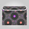 Yopersonalizes Storage Boxes with Lids, Record Music Notes Collapsible Fabric Storage Cube with Handles, Storage Baskets for Shelves Clothes Toys Wardrobe 42x32x30 cm