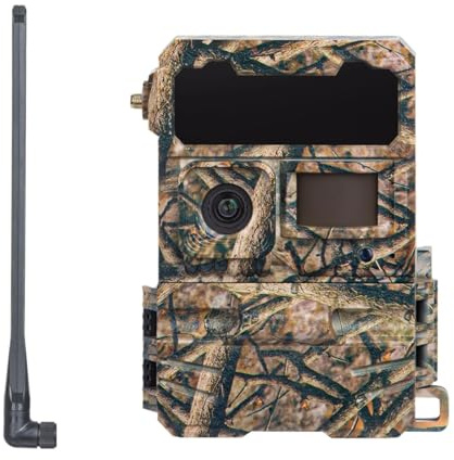 4G LTE Trail Camera Traps With Live Stream App Cloud Storage NFC Fast Binding GPS For Wildlife Monitor