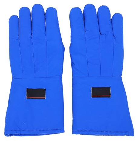 MENDUNER Handschuhe Arbeitshandschuhe Winter, Frostfit Handschuhe, Kryohandschuhe LN2 Flüssigstickstoff Trockeneis Kühllagerung Sicherheitsschutzhandschuhe Gegen Niedrige Temperaturen
