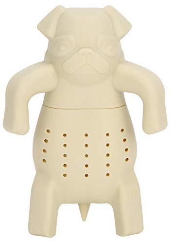 Süßes Tee-Ei, steileres Silikon-Tee-Ei, Hunde-Teesieb, wiederverwendbarer Tee-Diffusor-Filter zum Aufbrühen von losem Tee
