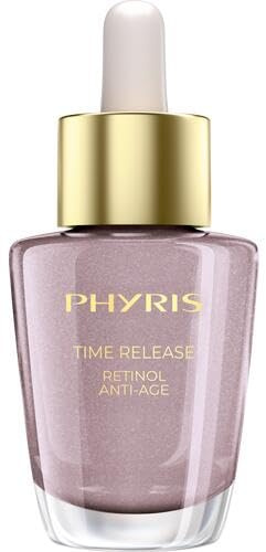 PHYRIS TIME RELEASE Retinol Anti-Age Retinol Serum 30 ml | Für Gesicht, Hals & Dekolleté, Wirkstoffserum mit Hyaluron gegen Trockenheitsfältchen, Anti-Aging Pflege für glatte Haut