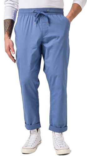 JP 1880 Herren Hose Schlupfhose, Flexnamic®, Elastikbund, Tapered Loose Fit