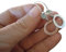 ✿ ETHNO GEHÄMMERTER RING & STEIN ✿ Boho Ohrringe