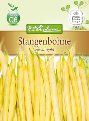 N.L.Chrestensen 4396, Stangenbohnen Neckargold, Gelb