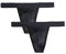 Summer Code Homme Sexy String Ficelle Lot DE 2/5, Lot de 2 Noir, M