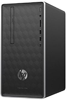 HP Pavilion 590-p0528ng 2.8GHz i5-8400 Mini Tower Intel® Core™ i5 di ottava generazione Argento PC