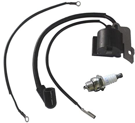 HURI Ignition Coil Spark Plug For MCCULLOCH MAC 318 335 436 440 441 Chainsaws