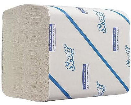 Scott® Toilettenpapiere Einzelblatt Nummer 8509 2-lagig 11,7x18,6 cm, 1 VE