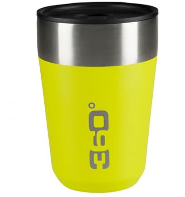 360 DEGREES Vaso Aislado Regular, Adultos Unisex, Lima, Talla Única