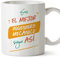 MUGFFINS Tazas para INGENIERO MECÁNICO hombre - En Español - Eres el mejor sigue así! - 11 oz / 330 ml - Regalo original y divertido