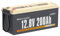 Power Queen Batterie LiFePO4 200Ah 12V, remplacement parfait pour la batterie au plomb-acide, durée de vie de 10 ans, 4000-15000 cycles, 100 A BMS, cellules de classe A, parfait pour camping-car