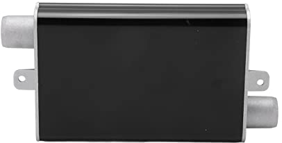 24 Mm Standheizungs-Auspuffrohr-Schalldämpfer für Eberspacher Airtronic D2 D4 D4S – Verbesserter, Stabile Leistung – Gerader Schalldämpfer aus Aluminiumlegierung (Schwarz)