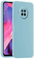 HULLIN Custodia per Telefono in Silicone Colorato, Adatta per Xiaomi MI 10T Lite 5G (6.67) - Azzurro