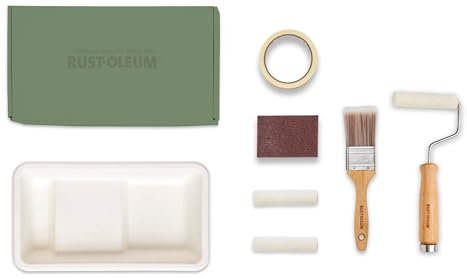 Rust-Oleum Ready to Roll - Eco Paint Kit (Small) - Kitchen Cupboard Matt Rich Greens