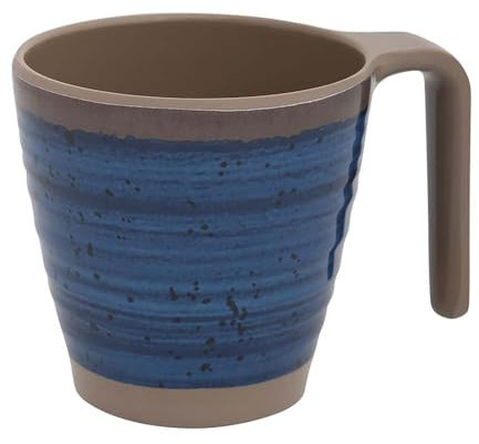 BC Taza Halo M 4 pcs melamina azul