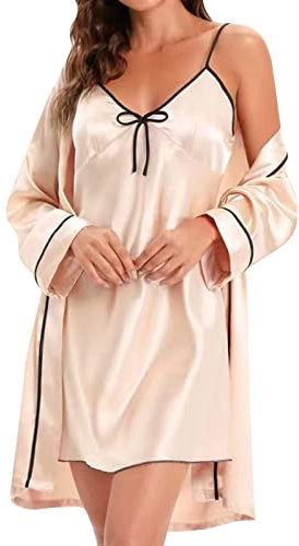 Générique Nuisette Armature - Femme Coton Vetement Turquoise Deshabillé Femme Nuisette Rouge Pyjama Femme Enceinte Robe De Nuit Short Pyjama Nuisette Armature Nuisette Longue Satin # # #