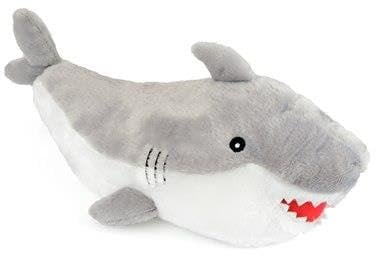 A2Z Hot Water Bottle 750ML 3D Animal Shark Low Pile Plush Fleece Cover Rubber Hot Water Bag for Pain Relief Cosy Nights and Relaxation