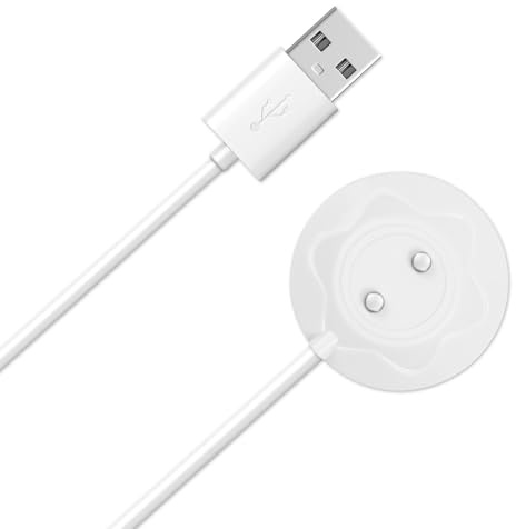 BaiWeiDun Replacement Rose Charger,Magnetic Adapter USB Charger Cable Base Dock Station Compatible for Rose Charger Contact pin spacing 12 mm(0.47 Inch)