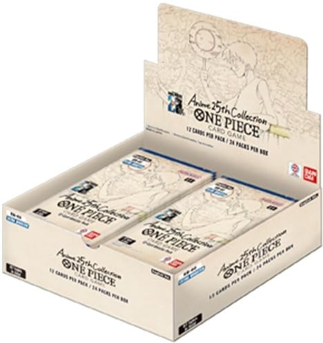 One Piece EB02 Anime 25th Collection BO Display