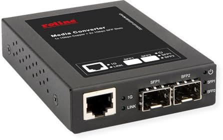 ROLINE Gigabit Konverter, RJ-45 - Mini-GBIC