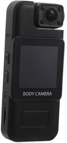 NOLITOY Kompakte Outdoor Sportkamera mit Wasserdichtem Gehäuse Tragbarer Körperkamera mit Infrarot-nachtsicht Wetterfester Video-Recorder für Radfahren Wandern und Reisefilmen