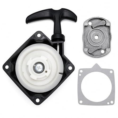 1 pieza de arranque, placa de arrastre, como repuesto para desbrozadora de 43 cc a 52 ccm, adecuado para desbrozadora, setos, multiherramienta y varias marcas de dispositivos