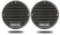 Herdio - Altavoces, 7,6 cm, Resistentes Impermeables para Moto, Barco ATV, Tractor UTV, 140 W