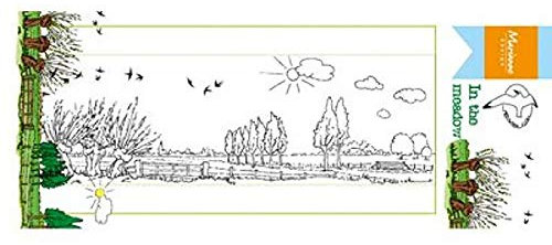 Marianne Design Hetty's in The Meadow Clear Stamp Set, Synthetic Material, 18.6 x 7.9 x 0.4 cm