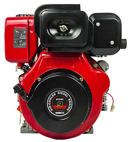 Weima WM186FBE 9 PS 418ccm Dieselmotor E-Starter KW 25 mm 1-Zylinder Rüttelplatte Einachser Austauschmotor 2 Jahren Garantie