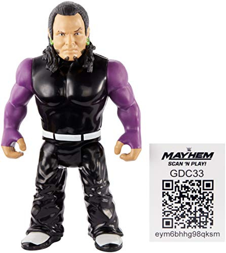 WWE Retro App Jeff Hardy Figur Serie 8 4.5  Wrestling Mattel Figur