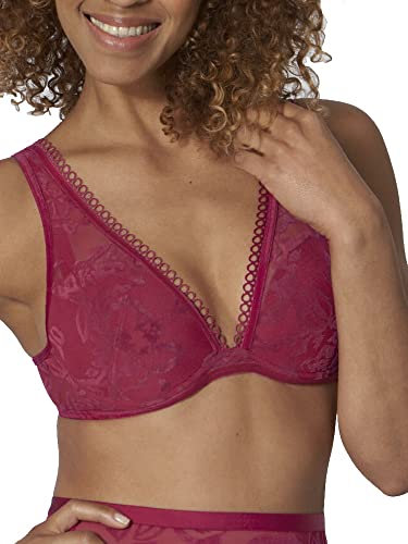 Triumph Damen Velvet Rose Spotlight WP Geformter BH, ROSSO MASAI, 80C