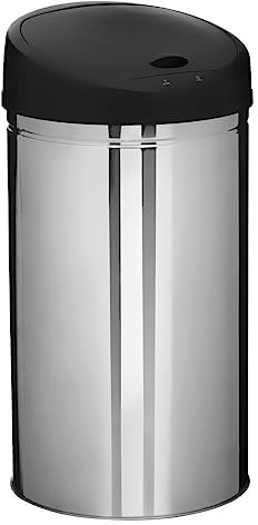5five - papelera automática sensor 42l acero inoxidable