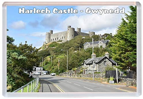 Harlech Castle - Gwynedd - Wales - Jumbo Fridge Magnet/Magnets BBSM1946