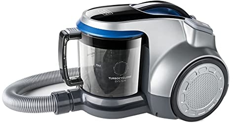BLACK+DECKER BXVML700E - Aspirateur traîneau sans Sac avec système cyclonique, Puissant pour sols durs et Tapis, Eco-système énergétique, 700W, Capacité 2L, Filtre HEPA
