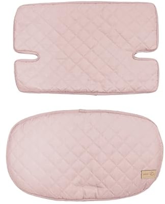 roba Coussin de Chaise Haute roba Style en 2 Pièces - Réducteur de Siège - Imperméable - Rose