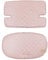 roba Sitzverkleinerer roba Style - Sitzkissen 2-teilig für alle Sit Up Hochstühle - Sitzpolster für Babyhochstuhl in Rosa / Mauve