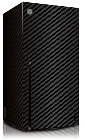 Film de protection autocollant pour console de jeux Vinyle Skin Cover anti-rayures Design Housse autocollante adaptée R139 (X, 45,7 cm Carbone Noir)