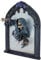 Design Toscano Grim Reflections Wand-Skulptur, Sensenmann, Gothic-Stil
