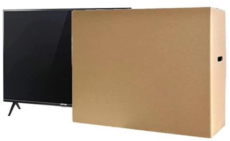 55 inch TV Removal Cardboard Moving Box - ideal for Screens, Artwork, Mirrors & Picture (10)