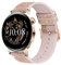 Kompatibel mit Huawei Watch GT3 42mm Armband Silikon Glitzer Ersatzarmbänder für Huawei GT3 42mm Edelstahl Metall Uhrenschließe Sport Armbänd Uhrenarmband für Huawei Watch GT23 42mm (Gold Rot,20mm)