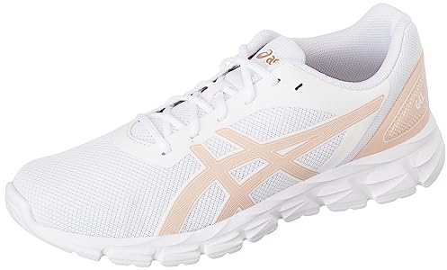ASICS Women's Gel-Quantum Lyte II Sneaker, White/Maple Sugar, 4 UK