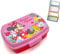 ICE TOYS Porta merienda + 4 etiquetas marcadores de nombre de colores fiambrera infantil (Minnie 2)