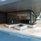 Homgoday Gartenmöbel Set 6-TLG. Garten Lounge-Set mit Auflagen Gartensofa Rattansofa Lounge Sitzgruppe Sofagarnitur Gartenlounge Mittelsofa Ecksofa Poly Rattan Weißes