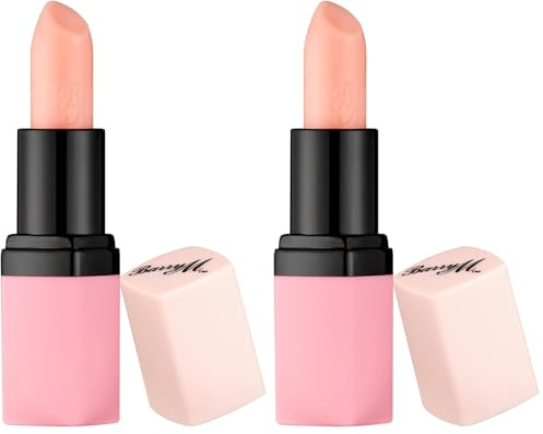 Barry M Colour Changing Lip Paint, shade Angelic Pink | Pink Lipstick Balm (Pack of 2)